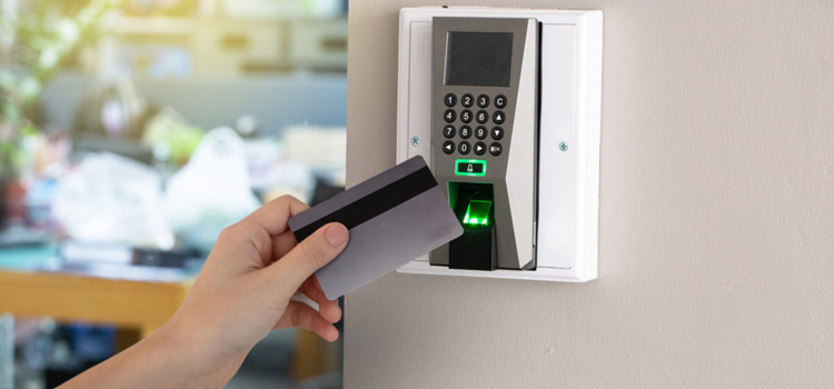 key card entry system St. Helena