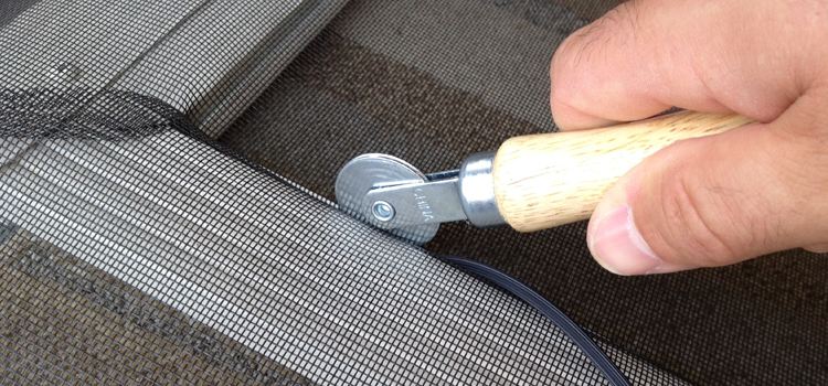 metal screen door repair in St. Helena