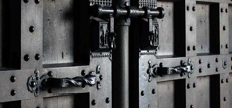 steel entry door repair in St. Helena