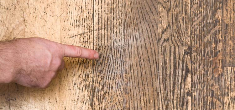 Wood Door Scratch Repair in St. Helena